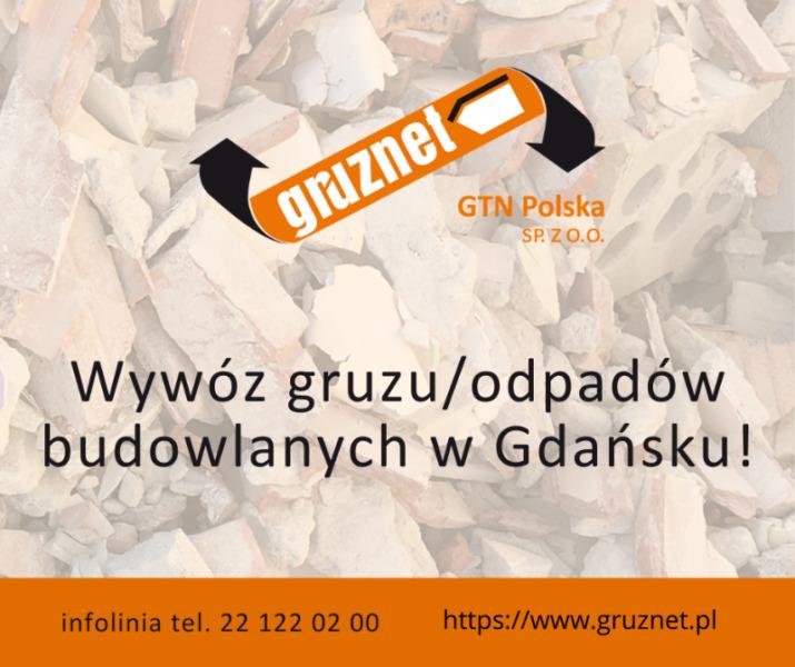 Wywóz gruzu w Gdańsku, kontener na odpady budowlane, Gdańsk, BDO,KPO, Warszawa, mazowieckie