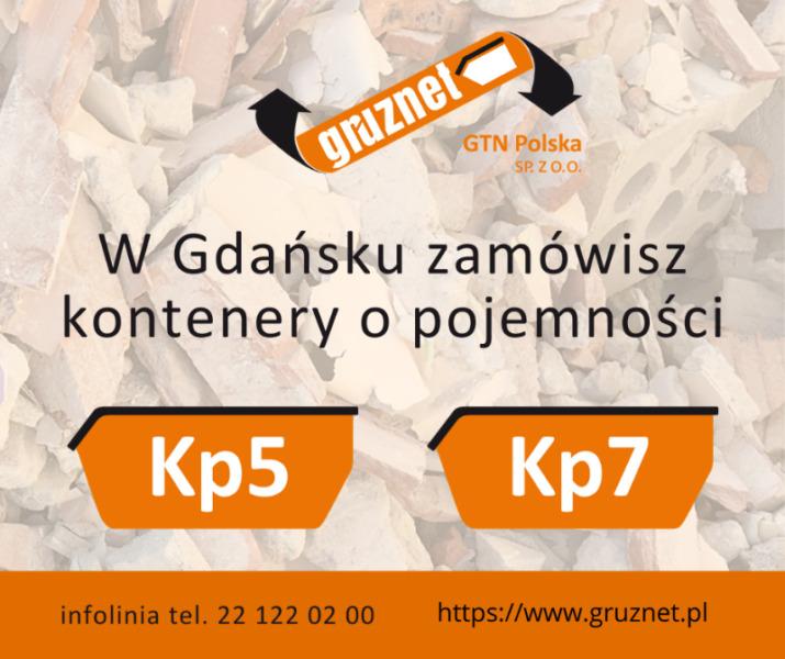 Wywóz gruzu w Gdańsku, kontener na odpady budowlane, Gdańsk, BDO,KPO, Warszawa, mazowieckie