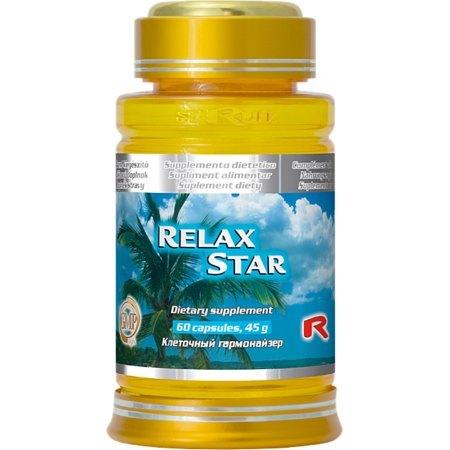 RELAX STAR  migrena  -  stres  -  suplemnty STARLIFE