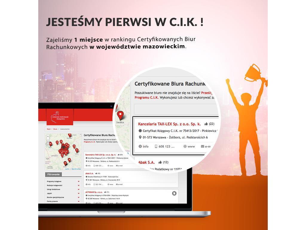 Biuro księgowe z Warszawy - TAX-LEX