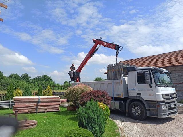 Usługi transportowe hds + wywrotka załadunek gruz piasek ziemia kraków, Skawina, małopolskie