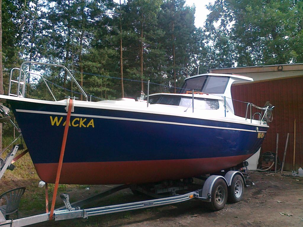 Sunhorse 25 - likwidacja studni, owiewka+ hardtop, polerowan