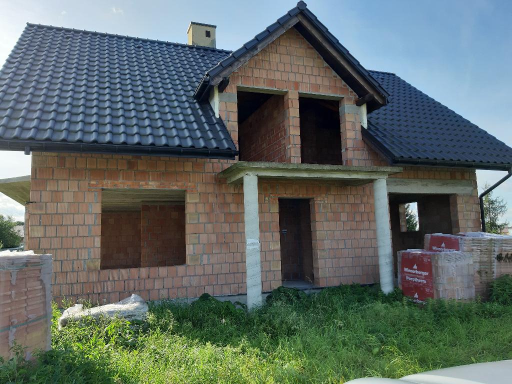Budowa budynków mieszkalnych w zabudowie bliżniaczej i szeregowej , Zabierzów Bocheński, małopolskie
