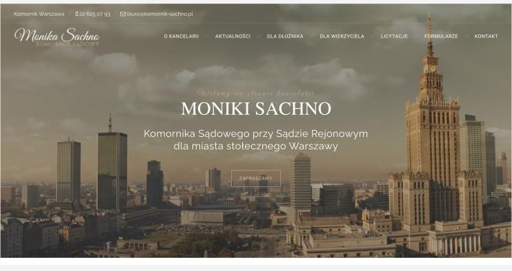 Komornik Sądowy Warszawa - Monika Sachno