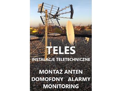 Montaż anten, alarmy, monitoring, domofony, inteligentny dom Wrocław