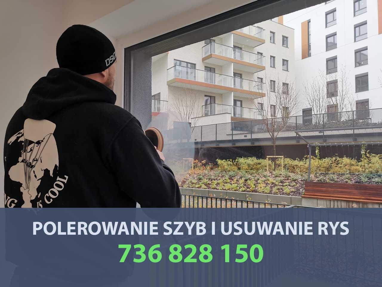 Renowacja szyb i polerowanie zarysowań