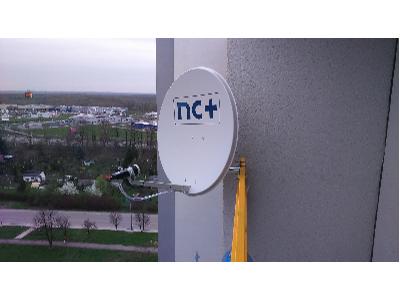 Montaż anteny satelitarnej NC+ Bytom - kliknij, aby powiększyć