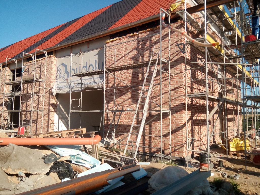 Fugowanie klinkieru cegły elewacje klinkierowe renowacja starej cegły, Kowala-Stępocina, mazowieckie