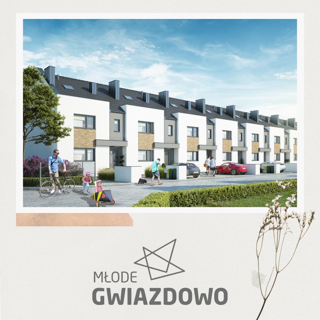 Młode Gwiazdowo - domy na sprzedaż w zabudowie szeregowej, wielkopolskie