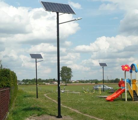 Lampy solarne z montażem