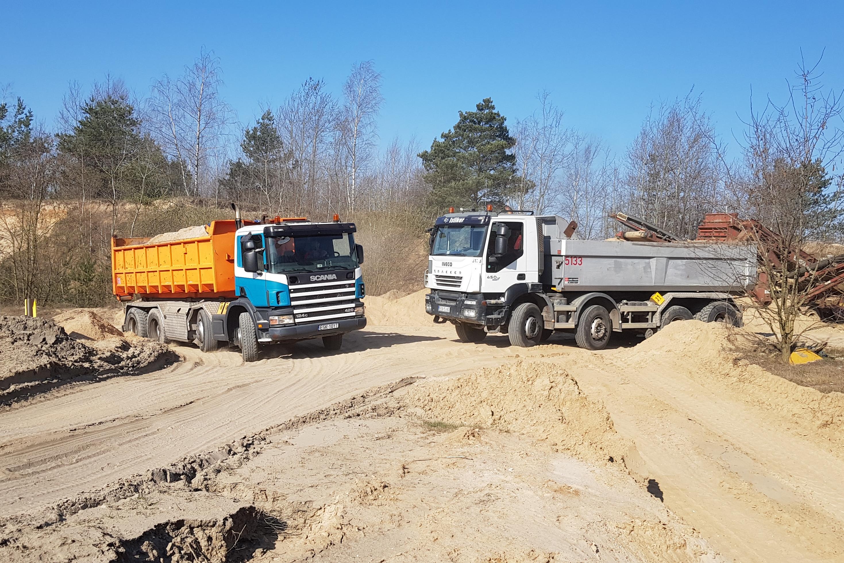 Piach piasek żwir płukany ziemia ogrodowa pospółka podsyp gruz, Skierniewice, Rawa Mazowiecka