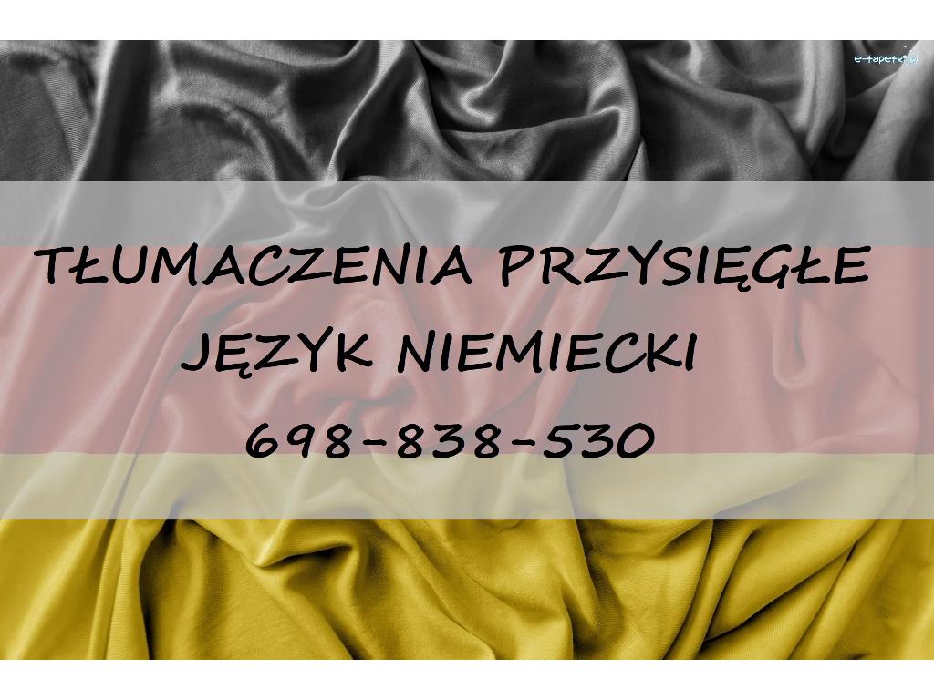 tłumacz przysięgły języka niemieckiego