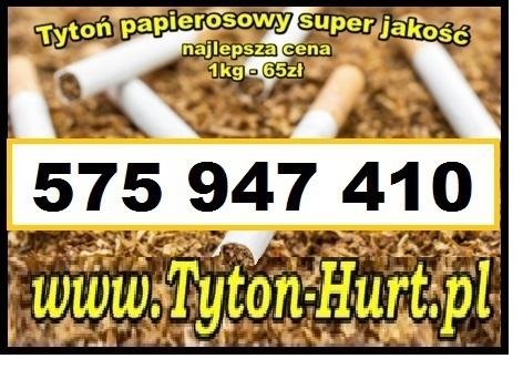 Tytoń papierosowy na wagę  * NAJLEPSZY* tani tyton tel. 575 947 410