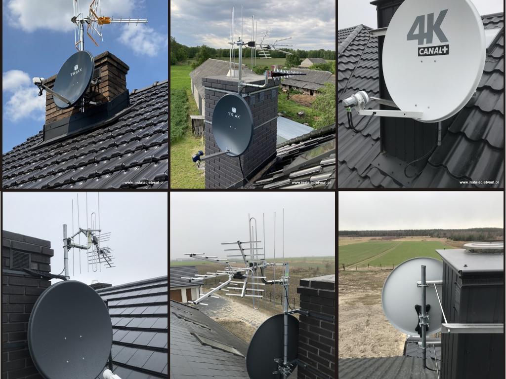 Montaż anten satelitarnych i naziemnych DVB-T - serwis ustawianie, Jędrzejów, świętokrzyskie