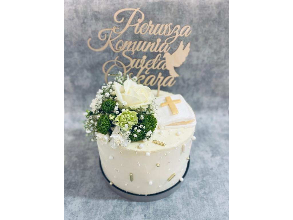 Tort na Pierwszą Komunie Świętą
