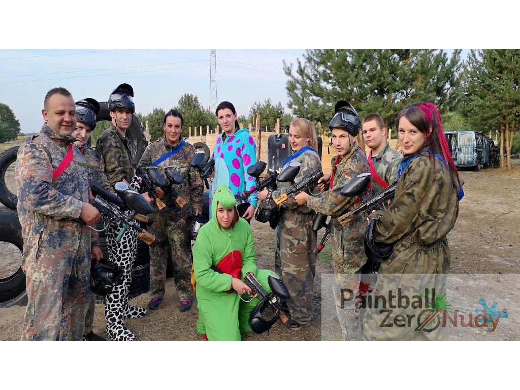 PAINTBALL ZeroNudy Gostyń - imprezy, kawalerskie, integracyjne, arena, wielkopolskie