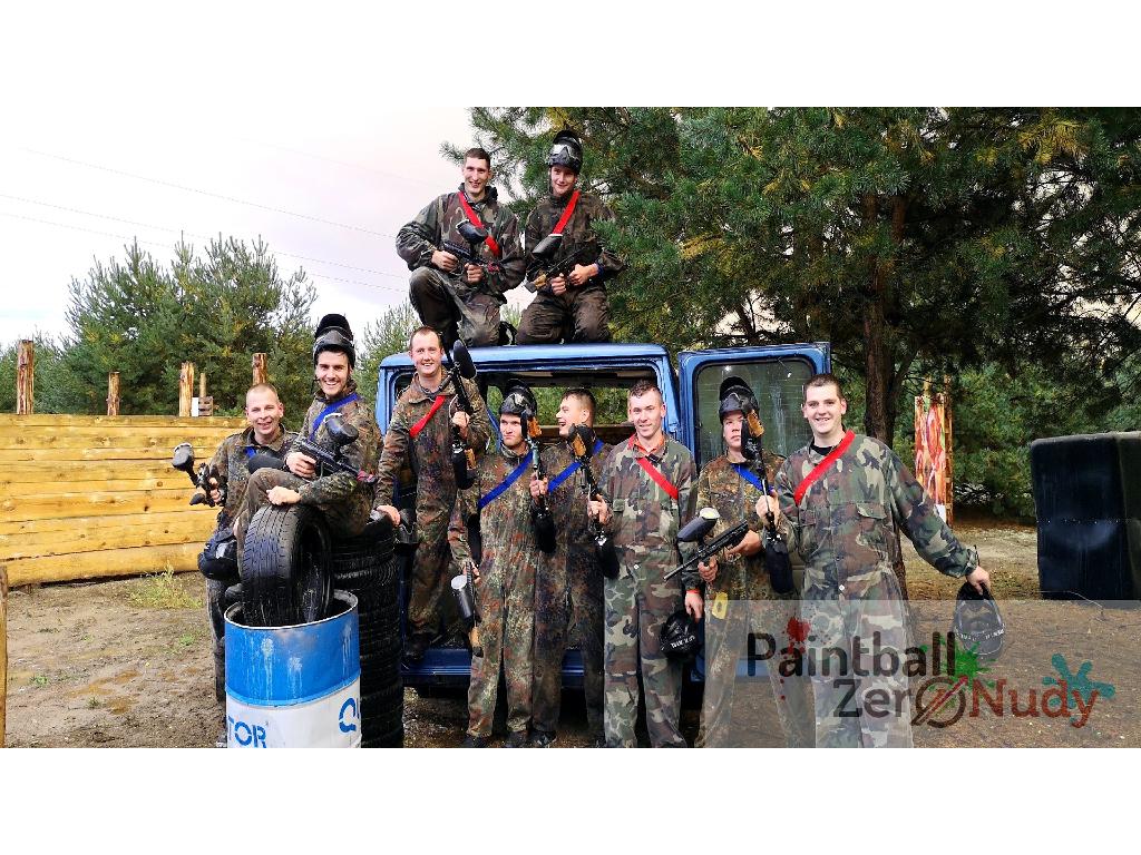 PAINTBALL ZeroNudy Sulechów - imprezy, kawalerskie, integracyjne, lubuskie