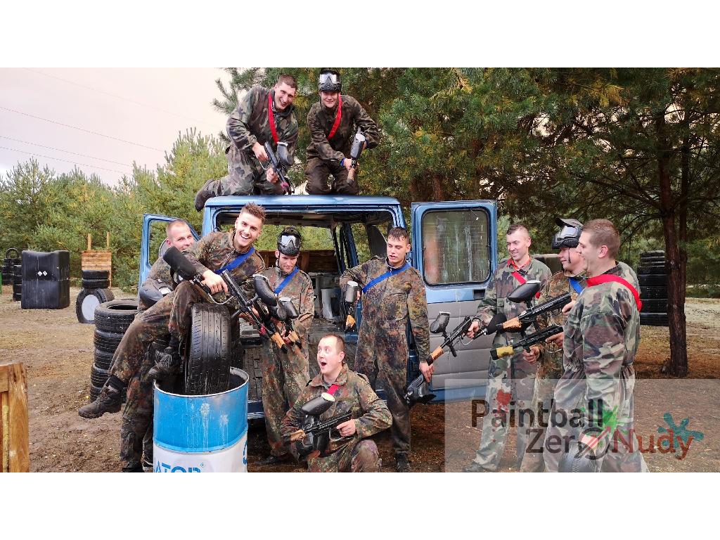 PAINTBALL ZeroNudy Sulechów - imprezy, kawalerskie, integracyjne, lubuskie