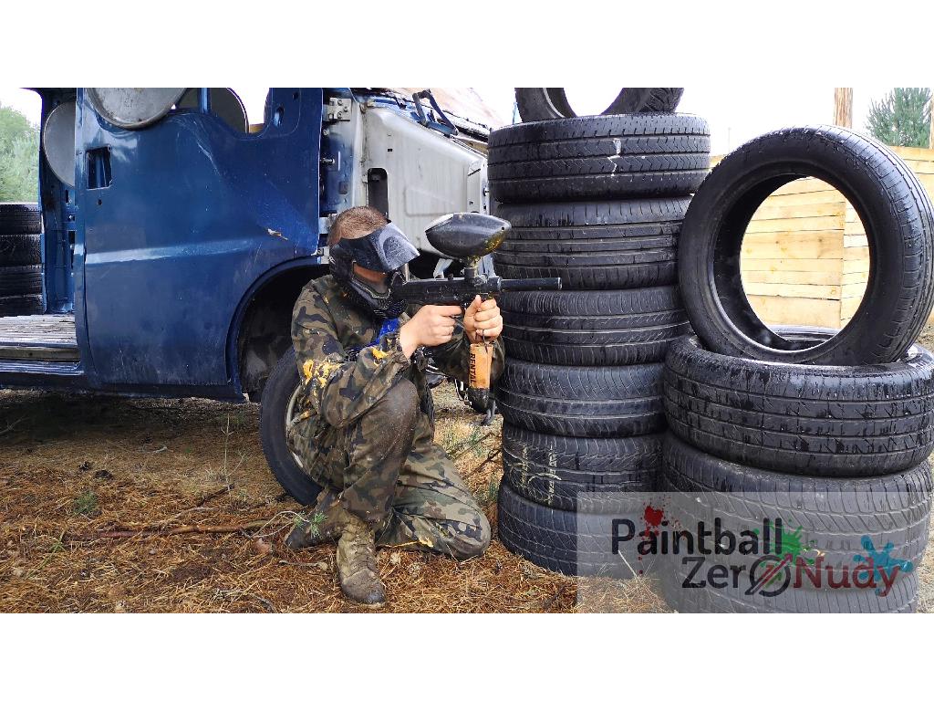 PAINTBALL ZeroNudy Sława - imprezy, kawalerskie, integracyjne, lubuskie