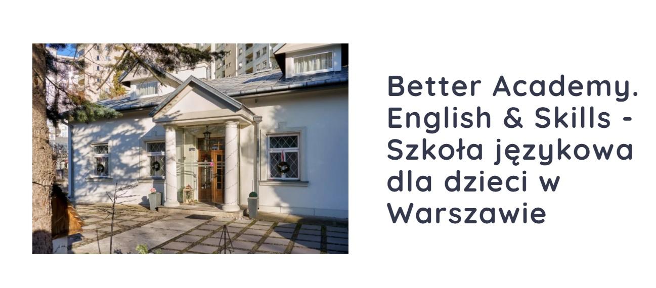 Better Leaders Academy, Warszawa, mazowieckie