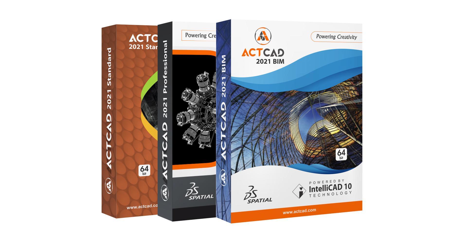 ActCAD 2021 Products