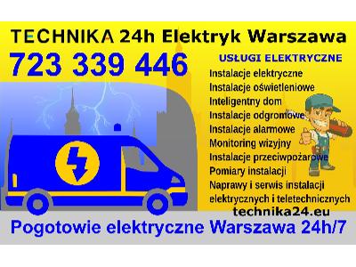 Technika 24h - Elektryk Warszawa - kliknij, aby powiększyć