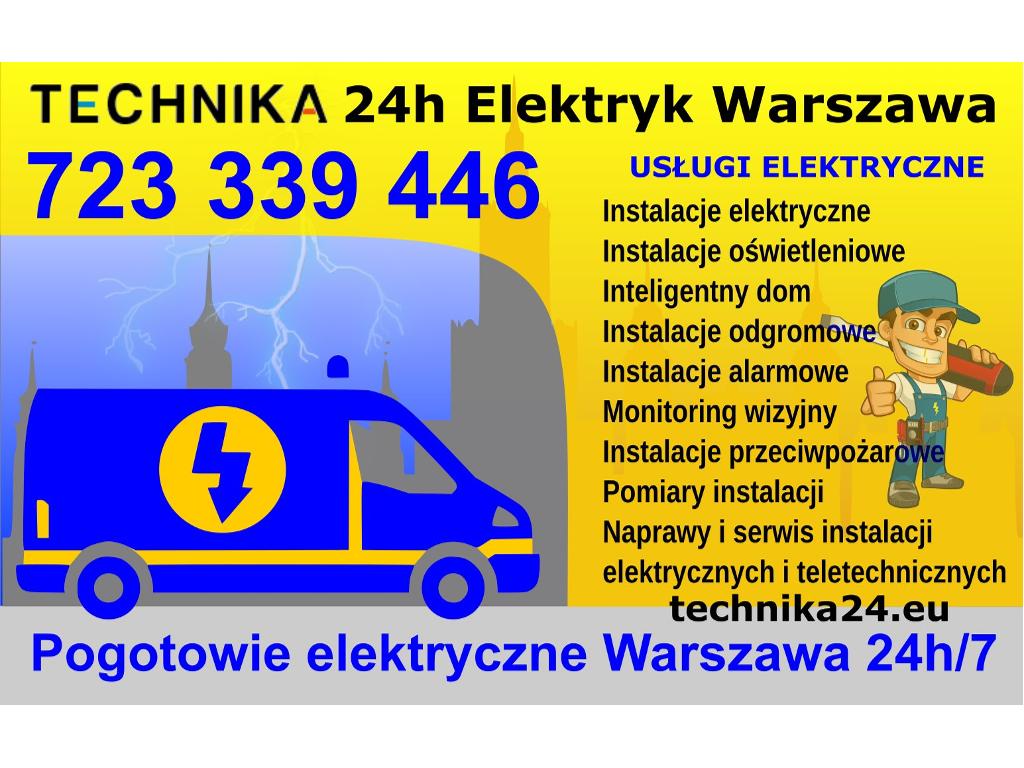 Technika 24h - Elektryk Warszawa