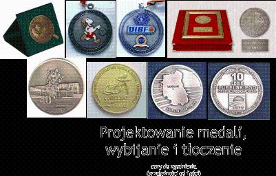 medale od projektu do wykonania