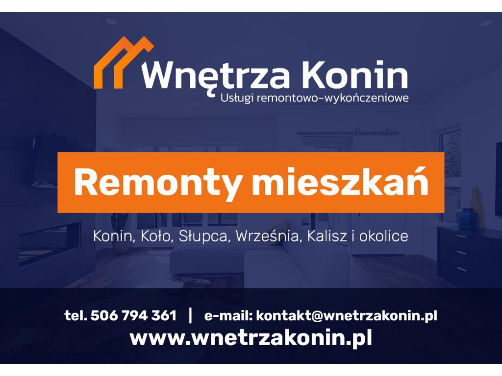 Usługi remontowe wykończeniowe Konin Kalisz Słupca Koło Września, Konin, Kalisz, Września, Koło, Słupca, wielkopolskie