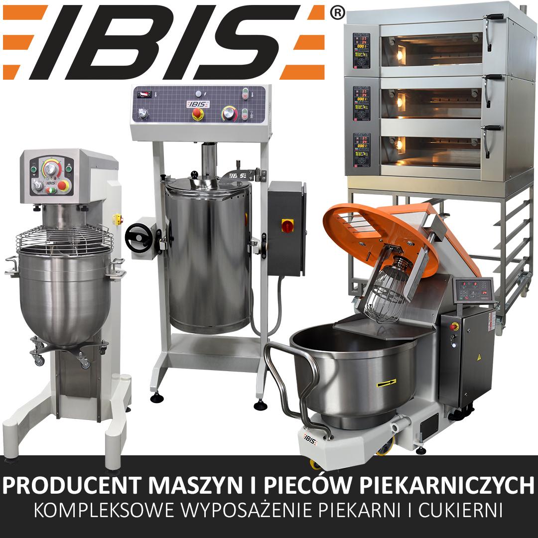 Ibis PRODUCENT MASZYN I URZĄDZEŃ PIEKARNICZO  CUKIERNICZYCH