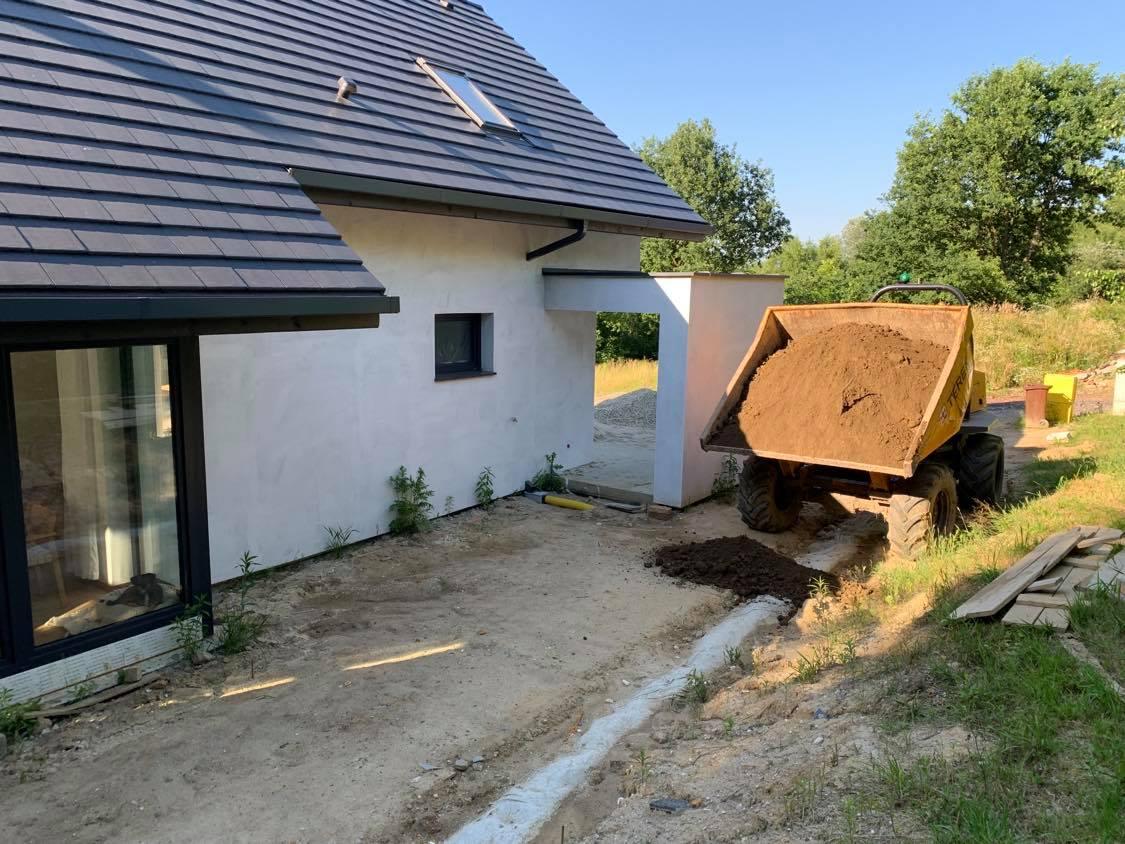 Roboty ziemne, wykopy, wyburzenia, usługi koparkami, śląskie