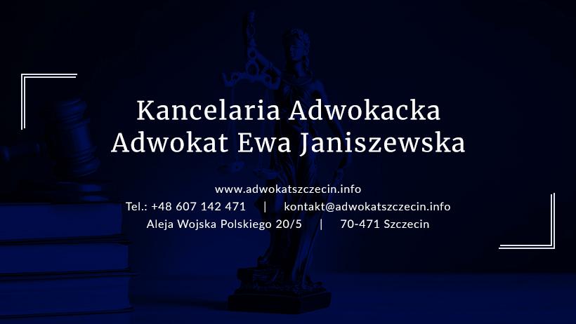 Kancelaria Adwokacka - Adwokat Szczecin, zachodniopomorskie