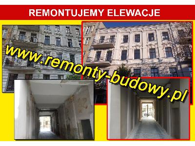 Renowacje Elewacji Zabytkowych, Ceglanych, Remont Kamienic, Łódź