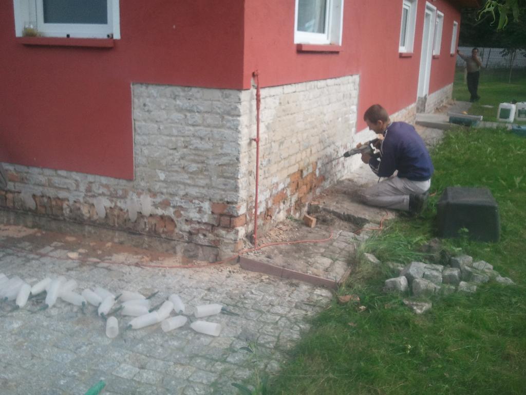 Osuszanie murów, izolacje ciśnieniowe, izolacje budowli, Poznań, wielkopolskie