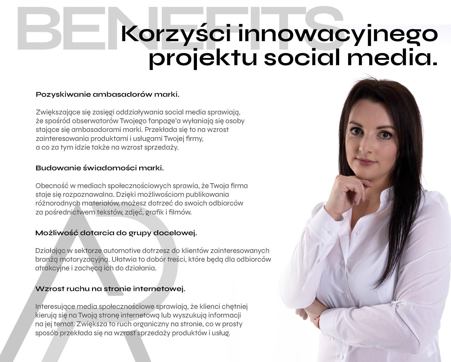 Obsługa social media pełna korzyści