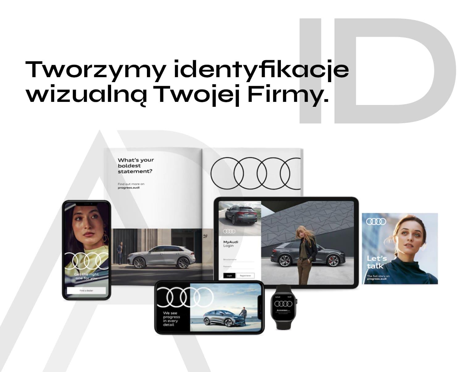 Nowoczesna identyfikacja wizualna firmy