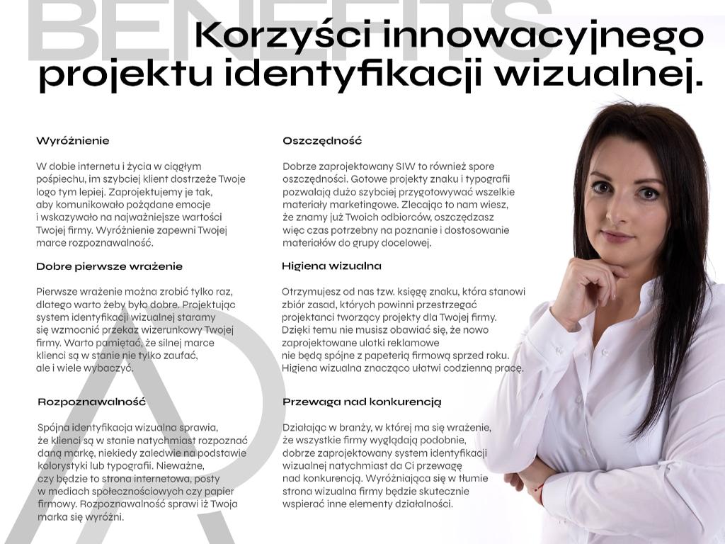 Identyfikacja wizualna pełna korzyści