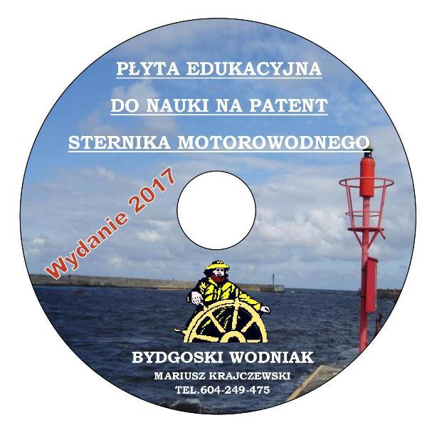 Płyta edukacyjna na patent sternika motorowodnego