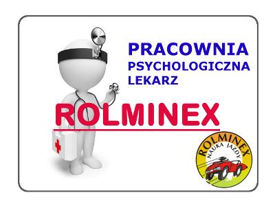 Badania lekarskie na prawo jazdy Kraków Rolminex - kliknij, aby powiększyć