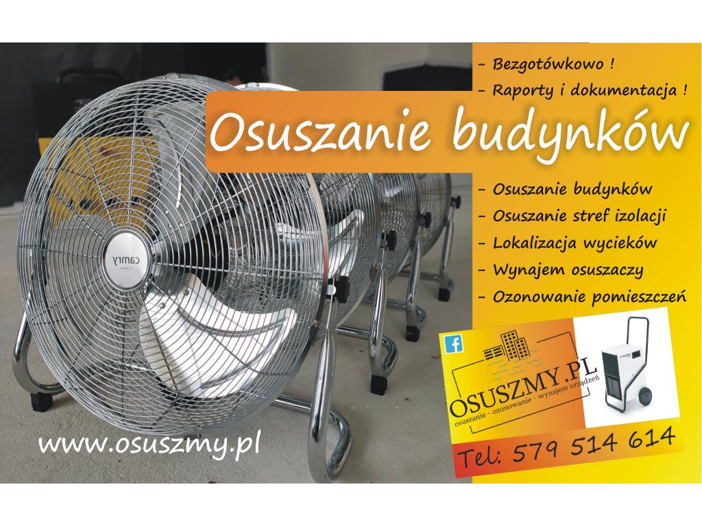 Osuszanie Budynków Gdynia Sopot Gdańsk i okolice.