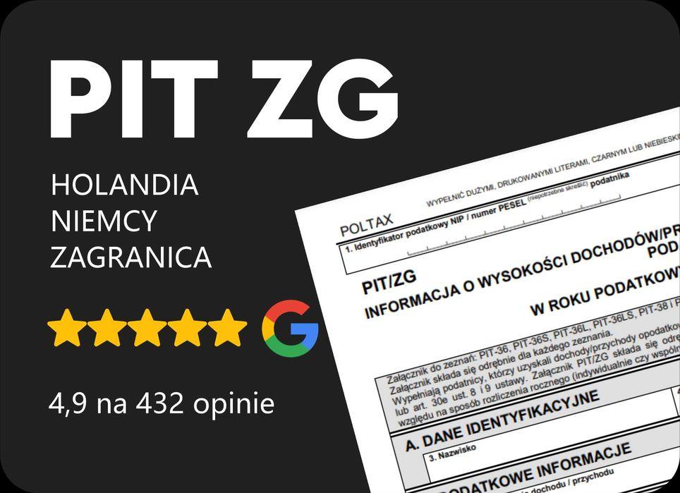 Zwrot podatku z Holandii i Niemiec Katowice - PIT ZG, śląskie