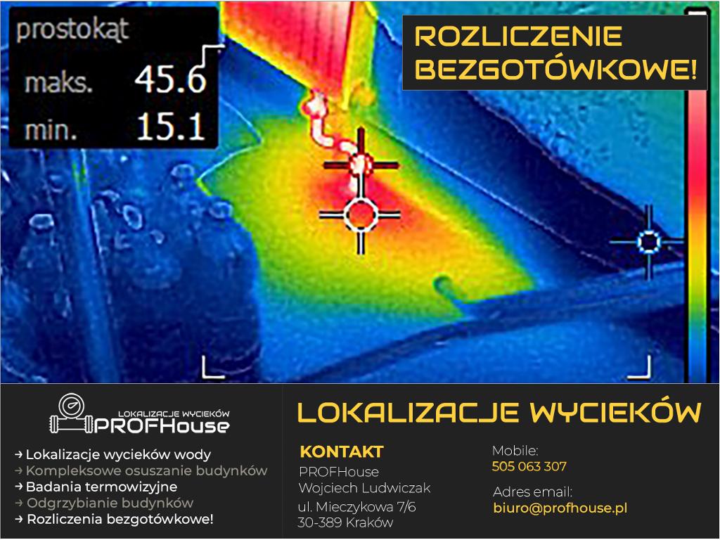 Badania termowizyjne Kraków