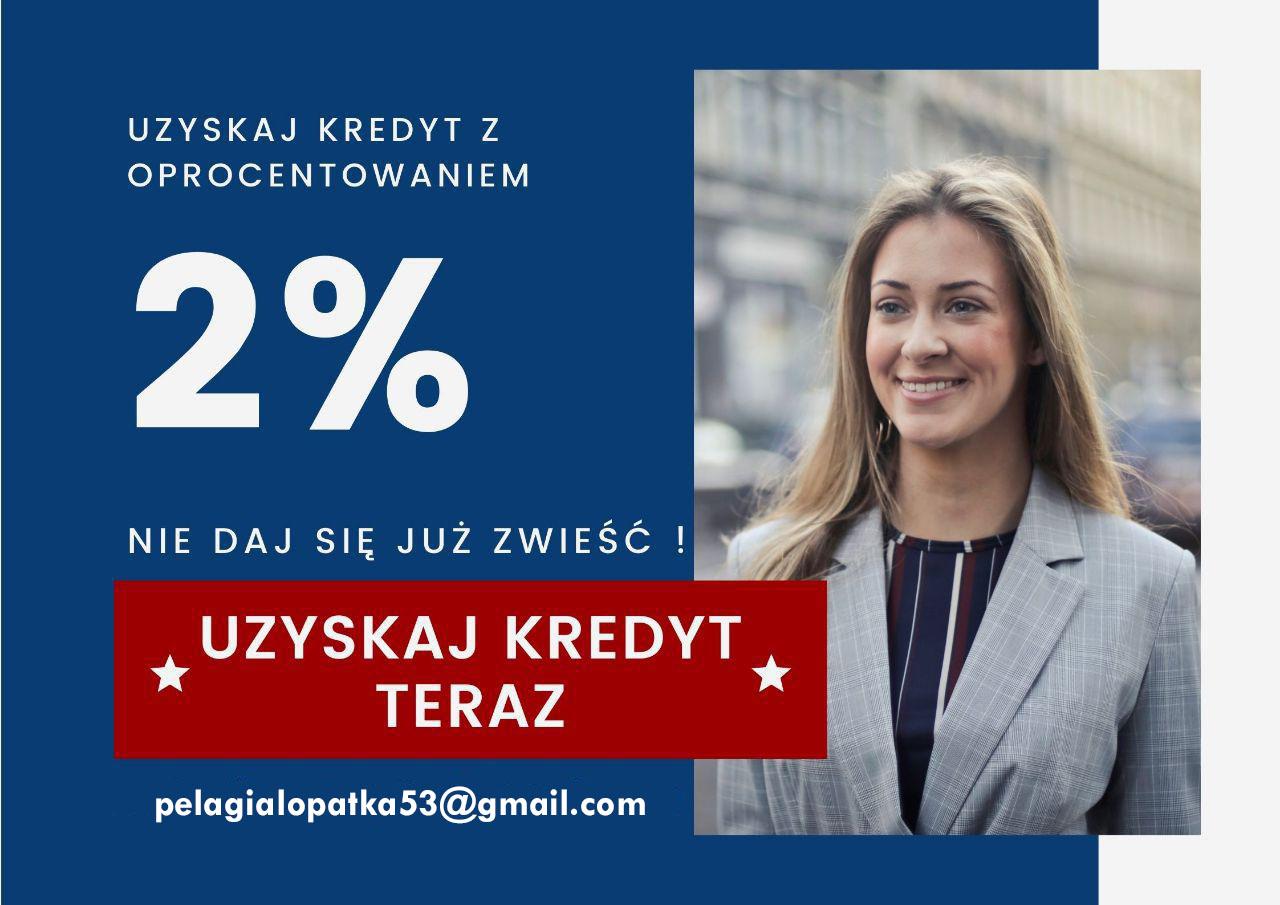 POŻYCZKI I KREDYTY DLA OSÓB I FIRM