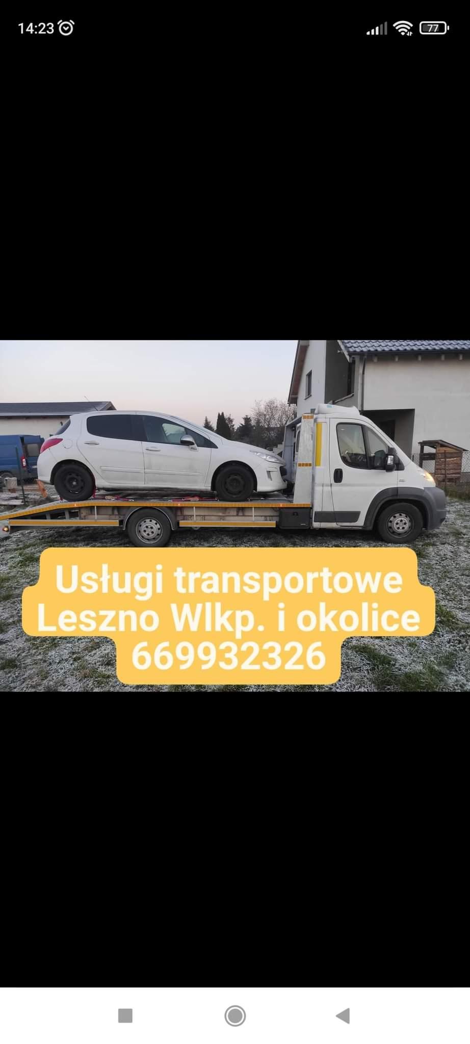 Pomoc Drogowa Leszno 24 /7, Leszno, Rydzyna, Lipno, Bojanowo, Rawicz, Wschowa,, wielkopolskie