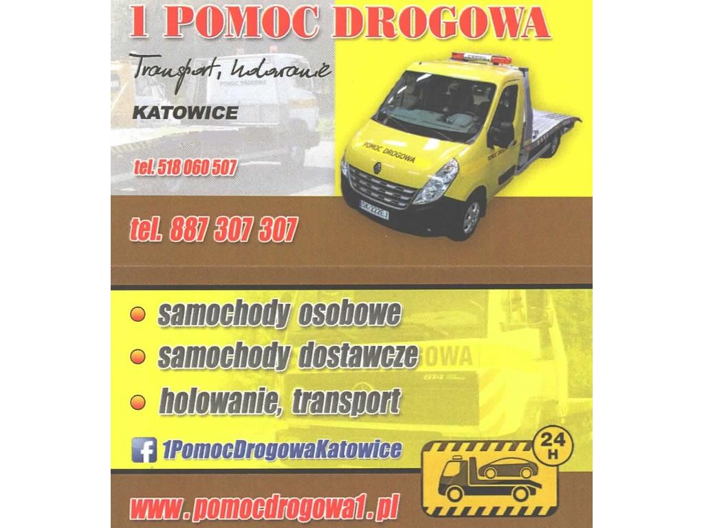 Pomoc drogowa Holowanie Laweta Katowice śląsk, śląskie