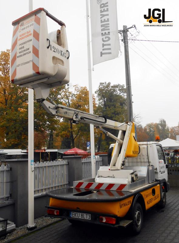 Kurs na podesty ruchome zwyżki. Uprawnienia UDT. Tychy, śląskie