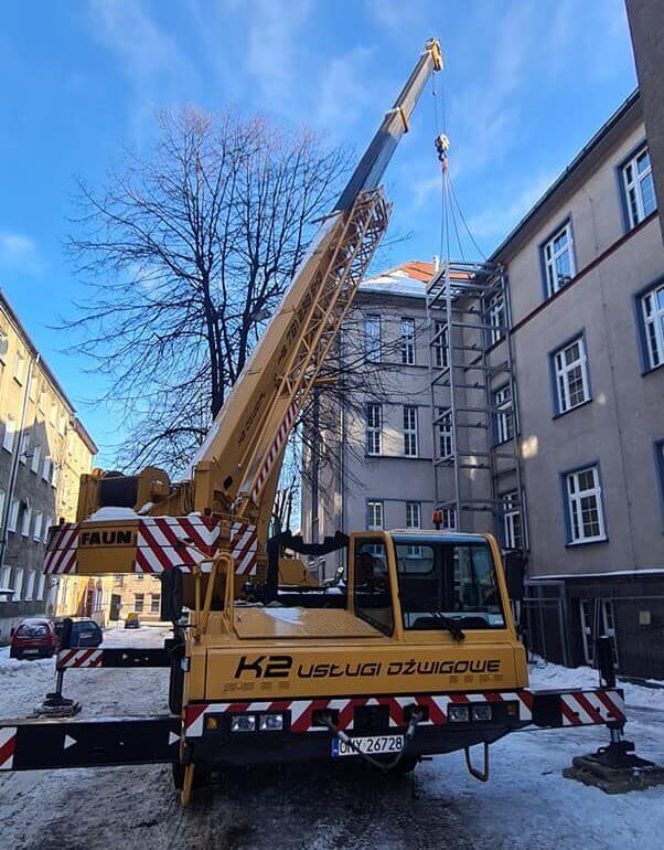 Wynajem dźwigów Opole, Nysa, opolskie