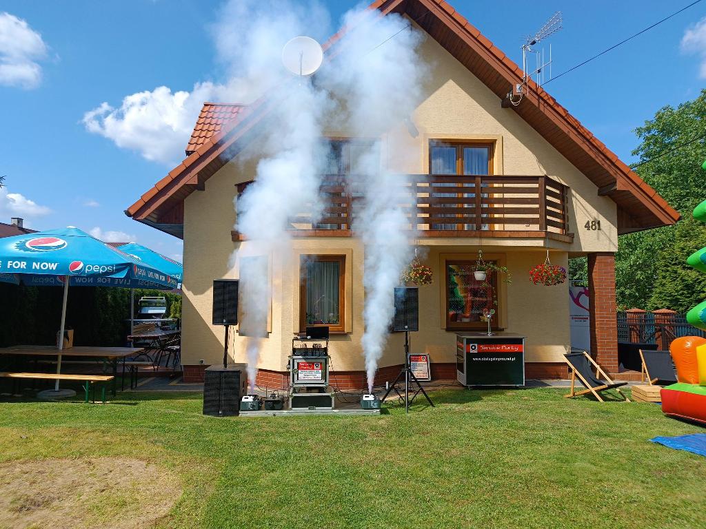 Pistolet co2 top gun Ciężki dym Taniec w chmurach Love światło jbl, Wieliczka, małopolskie