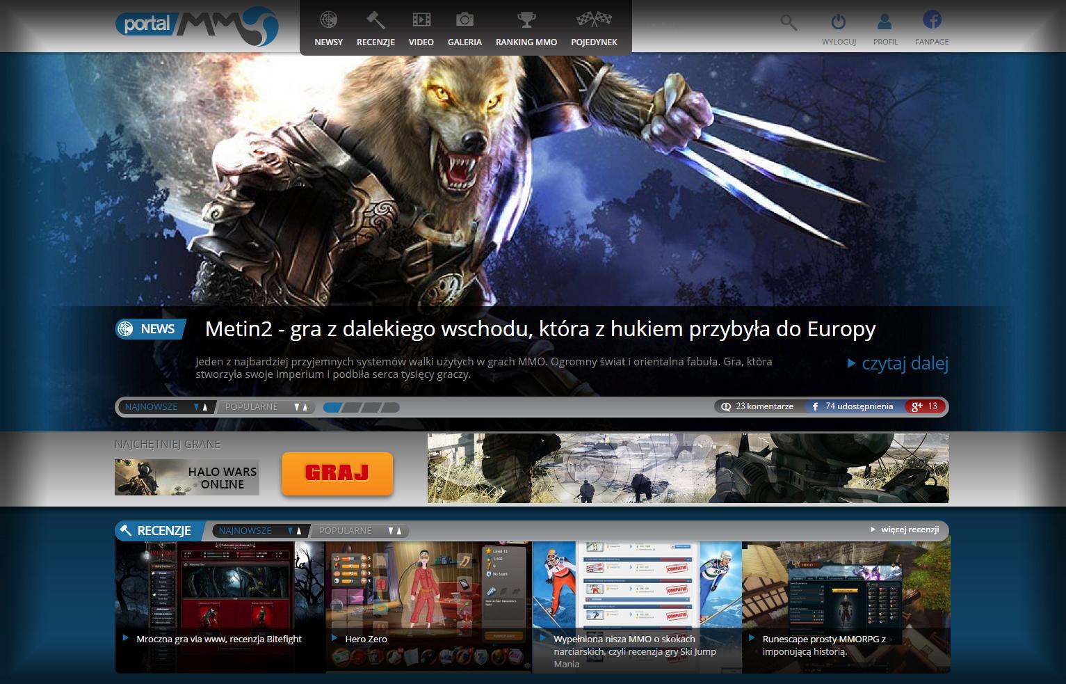 Portal MMO darmowe gry online
