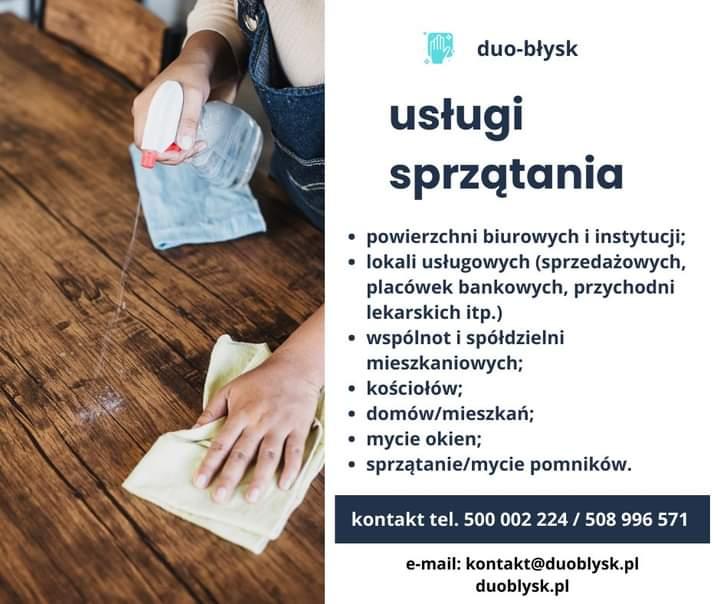Sprzątanie, sprzątanie dla firm, sprzątanie biur, mycie okien, Skierniewice, Rawa Mazowiecka, Brzeziny, łódzkie